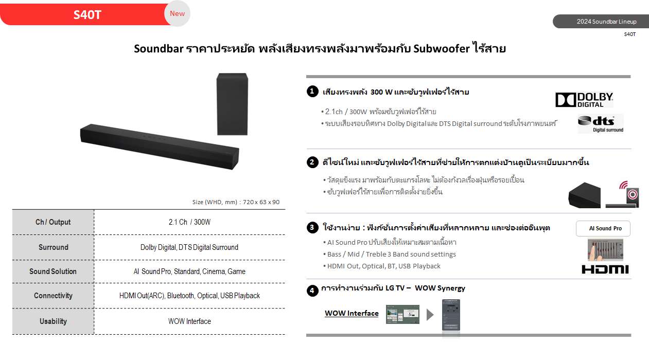 พาสทรูระดับ 4K/120Hz พร้อม VRR/ALLM เพื่อเกมเมอร์ยุคใหม่
